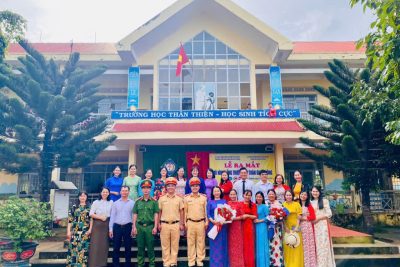 LỄ RA MẮT MÔ HÌNH CỔNG TRƯỜNG AN TOÀN GIAO THÔNG