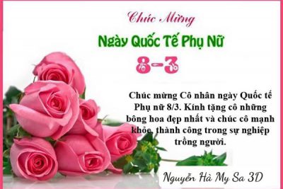 PHÁT THANH MĂNG NON CHỦ ĐỀ MÙNG 8 THÁNG 3